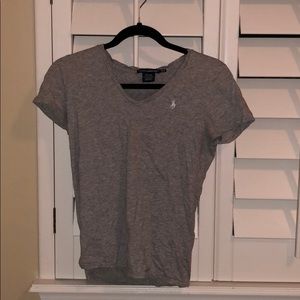 Grey Ralph Lauren Tee